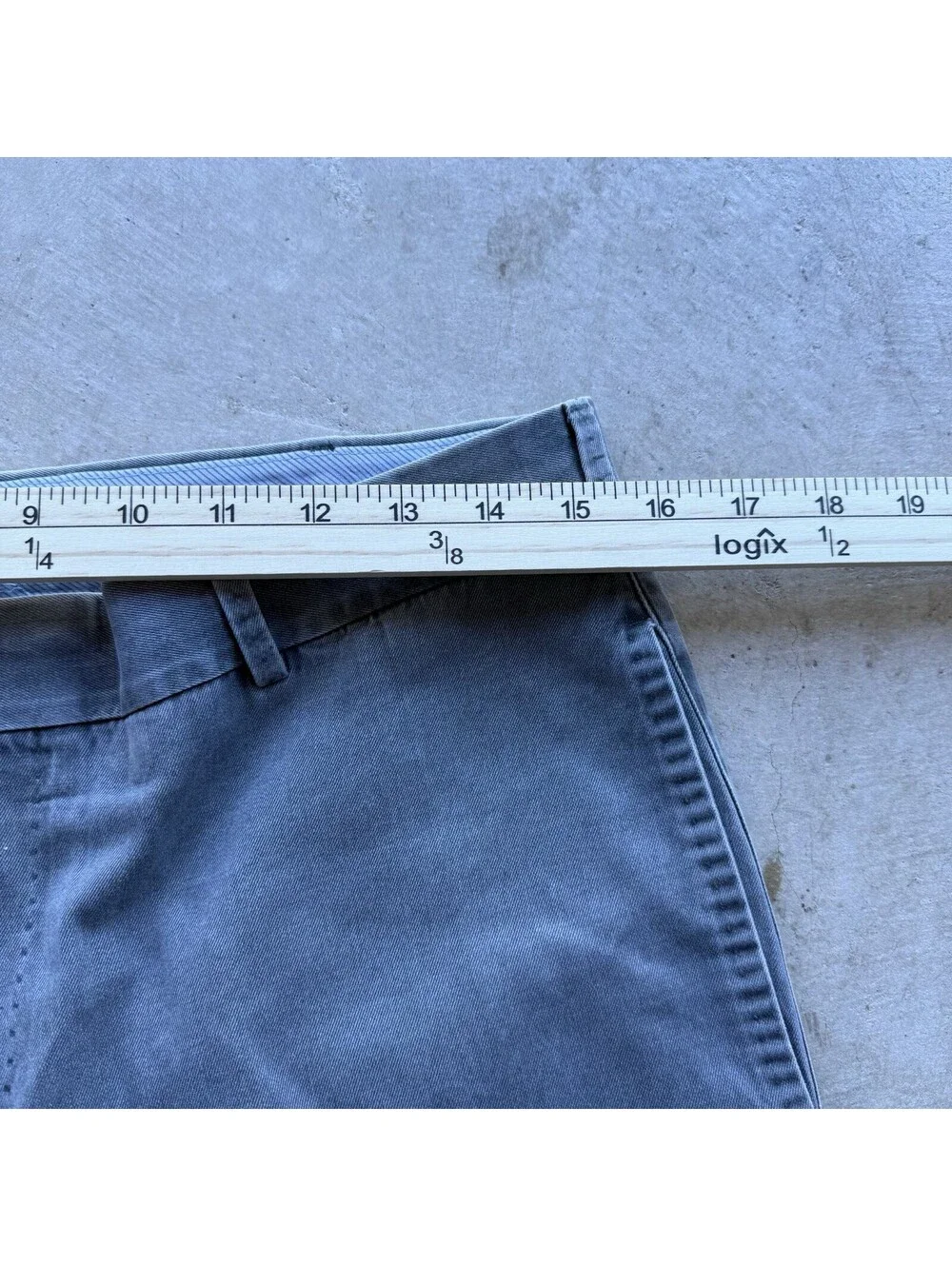 Peter Millar Pants Mens 34x30 Gray Pima Cotton Chino Straight Leg Casual Golf